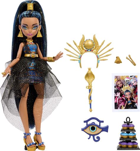 Amazon Monster High Monster Ball Doll Cleo De Nile In Party Dress