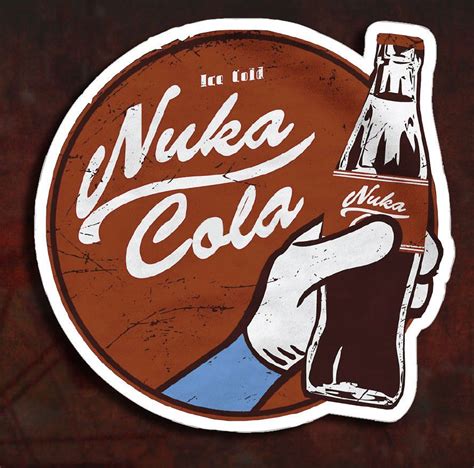 Nuka Cola Fallout Apocalypse Sticker Decal Phone Laptop Car Window Art