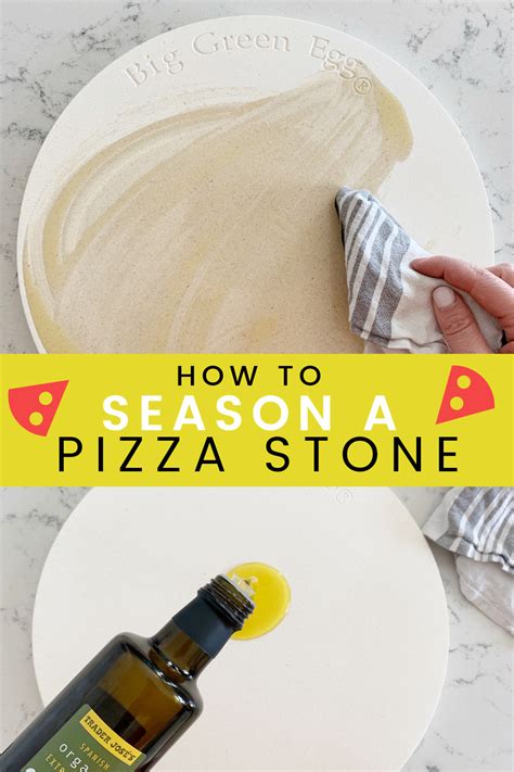 How To Season A Pizza Stone Mikaela J Pizza Stone Care Pizza Stone Recipes Grilled Pizza Stone