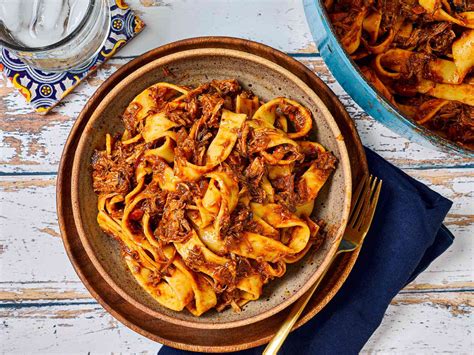 Braised Pork Rag With Pappardelle Recipe