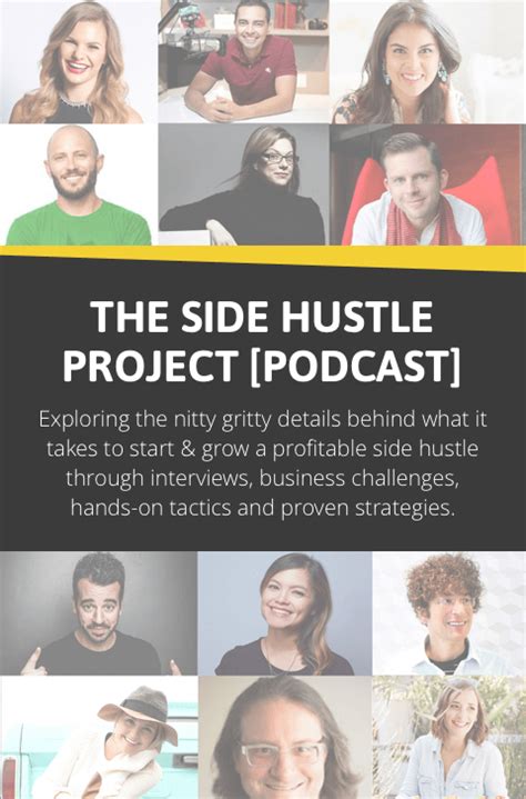 The Side Hustle Project Podcast How To Start A Side Hustle Today