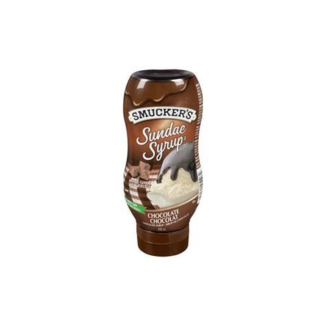 Smuckers Sundae Syrup Chocolate Flavoured Syrup 428 Ml