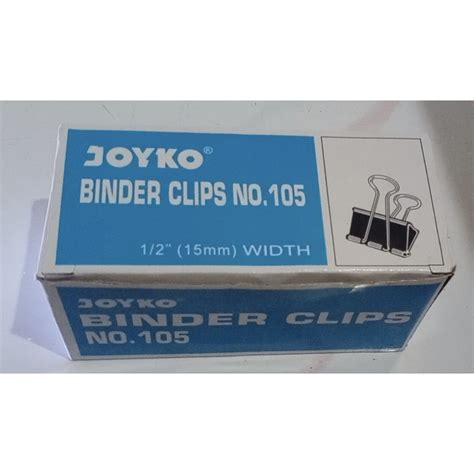 Jual Binder Clips No 105 Joyko Shopee Indonesia