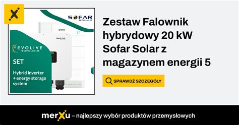 Sofar Solar Zestaw Falownik Hybrydowy Kw Z Magazynem Energii Kwh