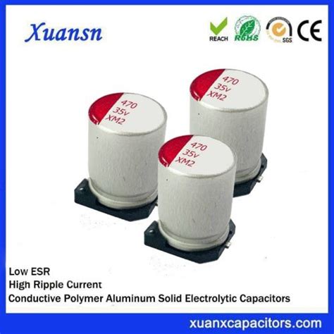 Capacitor 470uf 35v SMD Type Manufacturing Vendor Xuansn Capacitor