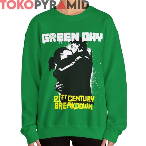 Rare Vintage Green Day 21st Century Breakdown Tour 2009 Shirt Tokopyramid