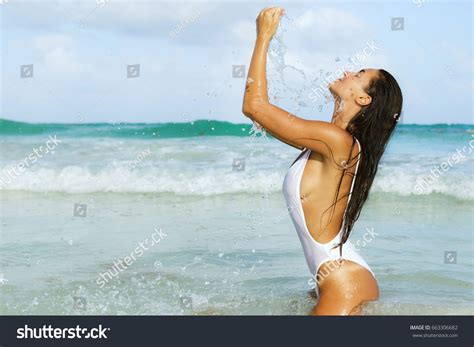 Wet Bikini Images Stock Photos Vectors Shutterstock