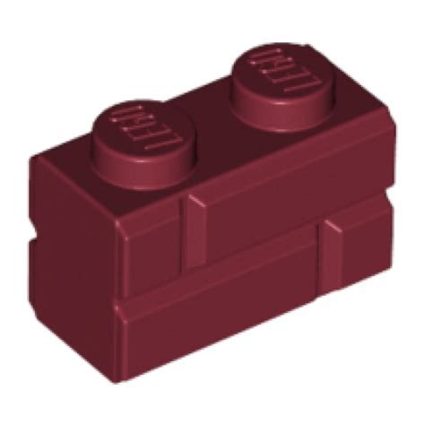 98283 LEGO Brick Modified 1 X 2 With Masonry Profile Brick Profile