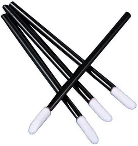 Disposable Makeup Brush Set Lip And Gloss Brush Wands Lipstick Applicators Black At Rs 450