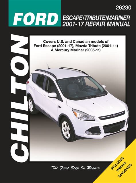 Mazda Tribute Haynes Repair Manuals Guides