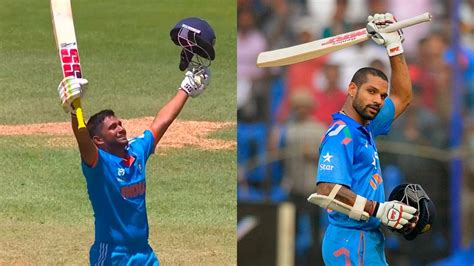 Musheer Khan Equals Shikhar Dhawan S Iconic Record A Day After Sarfaraz