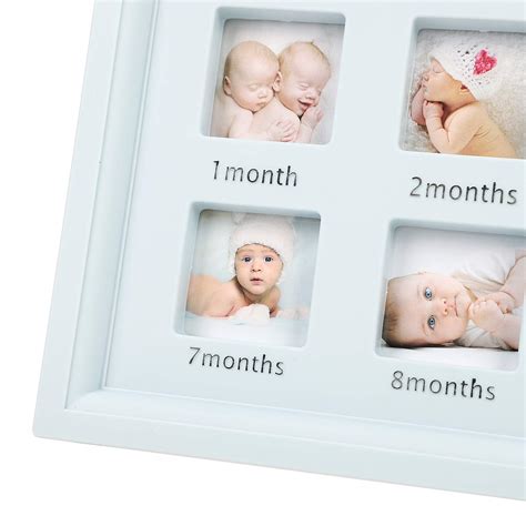 Newborn Baby Keepsake Photo Frame My First Year Moments Keepsake Girls