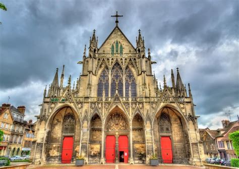 Premium Photo Gothic Basilica Saint Urbain Of Troyes France Aube