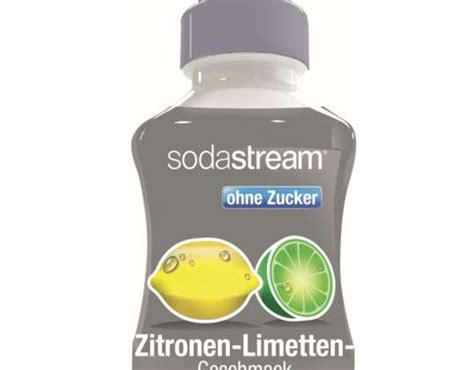 Sirup F R Sodastream Zitrone Limette Ohne Zucker Ml Polen A Ware