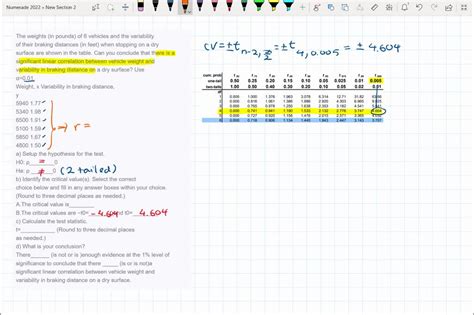 Solved Exercise Stotement Broking Distances Wet Surtace Weights