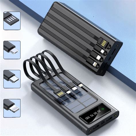 Buy URPIN 10000mAh Solar Power Bank - Dynamite Accessories