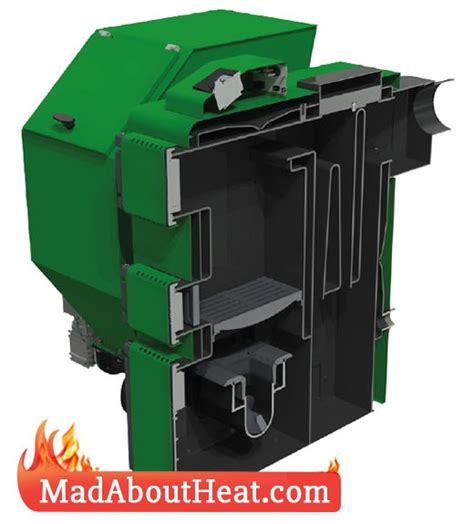 Ctbi 50kw Self Feeding Wood Pellet Slack Central Heating Boiler Mad