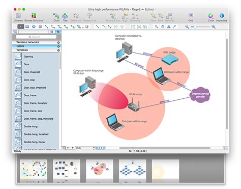 Convert Computer Network Diagram To Adobe Pdf Conceptdraw Helpdesk