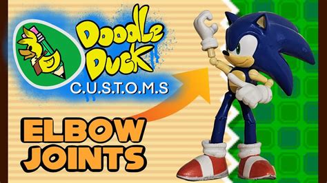 Adding Elbow Joints To A Jakks Pacific Sonic Figure YouTube