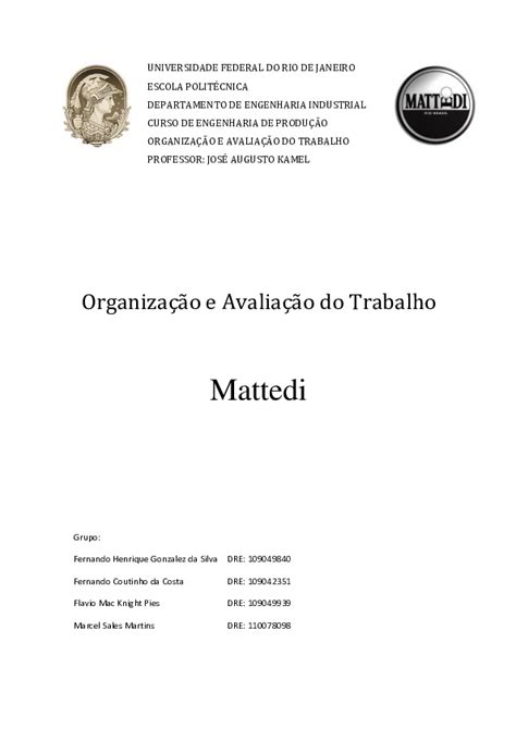 Pdf Universidade Federal Do Rio De Janeiro Escola PolitÉcnica