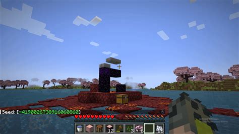 This nether portal : r/minecraftseeds