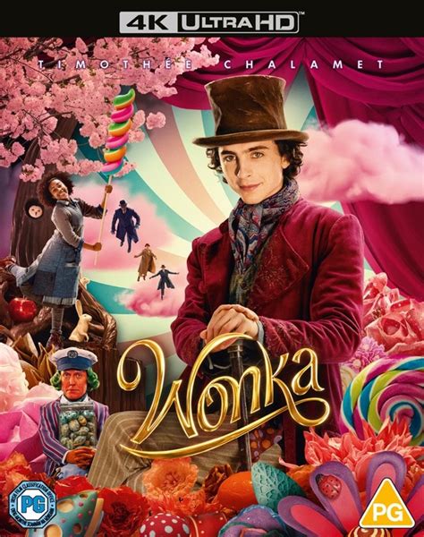 Wonka 4K Ultra HD Blu Ray Free Shipping Over 20 HMV Store