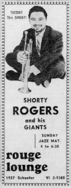 Shorty Rogers His Giants The Concert Database