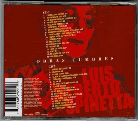 Spinetta Obras Cumbres Cd Doble Nuevo Y Sellado Cuotas sin interés