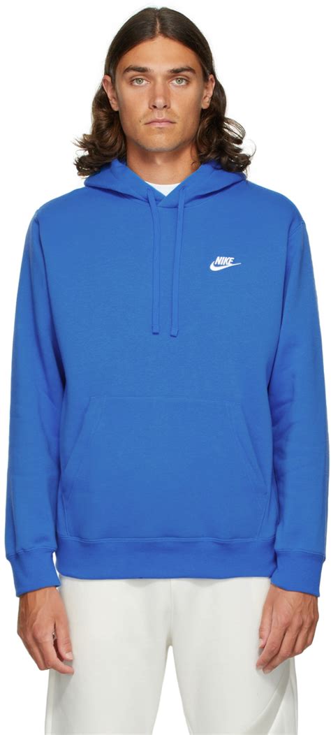 Nike Club Hoodie In Marina Blue Ubicaciondepersonascdmxgobmx