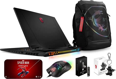 MSI Titan GT77 Core I7 12800HX GeForce RTX 3070 Ti Laptop 17 3