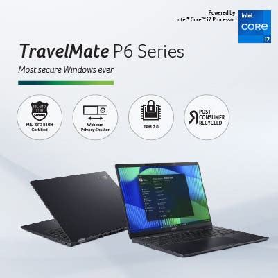 Acer Recommended Laptops | Acer Travelmate | Intel