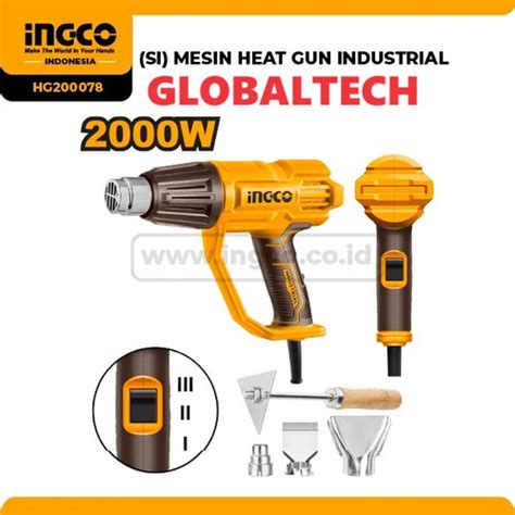 Jual INGCO HG HEAT GUN HOT GUN PEMANAS ANGIN INDUSTRIAL MESIN PEMANAS Kab Sidoarjo UD