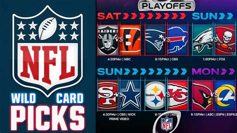 Nfl Wild Card Picks Nfl Playoff Picks 2022 Youtube