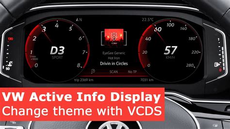 Change VW Active Info Display Theme With VCDS YouTube