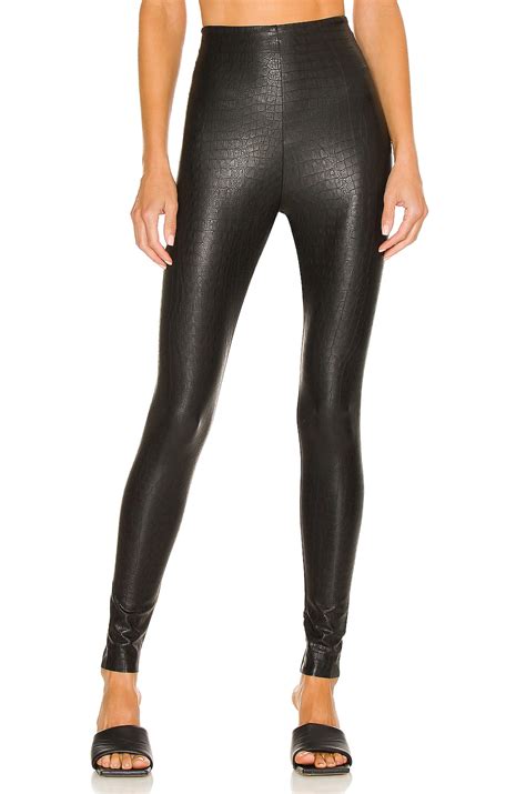 Commando Faux Leather Leggings In Snake Revolve