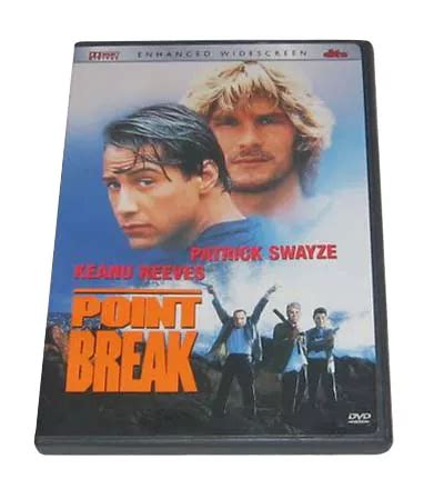 Dvd Point Break Patrick Swayze Keanu Reeves Gary Busey Livraison