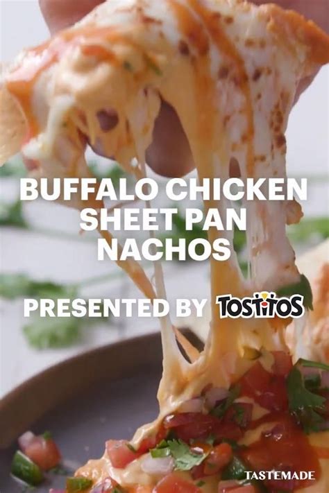 Tostitos Buffalo Chicken Sheet Pan Nachos Video Recipe Video