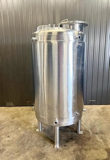 Used Sold USED 500 GALLON JACKETED TANK 316 STAINLESS STEEL At Carter