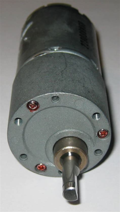 Rpm Heavy Duty Gearhead Motor V Dc Long Shaft