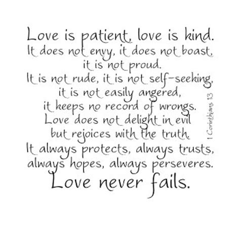 Love Is Patient Love Is Kind 1 Corinthians 13 Vinyl Wall Decal Etsy