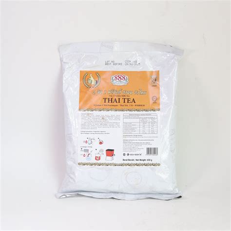 Ws Food Distributor 888 Thai Tea 3 In 1 650g