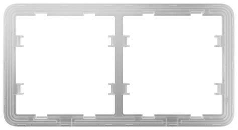 Рамки для выключателя на 2 секции Ajax Frame 2 seats for LightSwitch ...