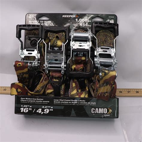 Pk Keeper Camo Ratchet Tie Down Lbs X Ebay