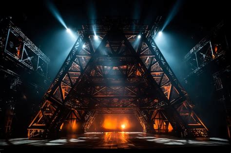 Premium AI Image | photo of iron structure