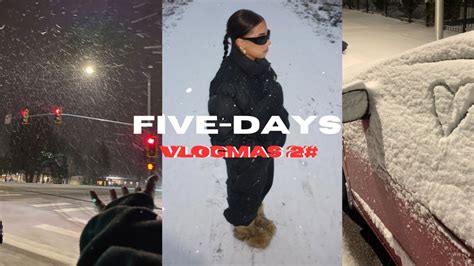 Five Days Vlogmas Gadamy Sobie Zakupy Wi Teczne Youtube