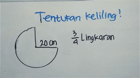 Rumus Keliling Lingkaran Jika Diketahui Diameter – Beinyu.com