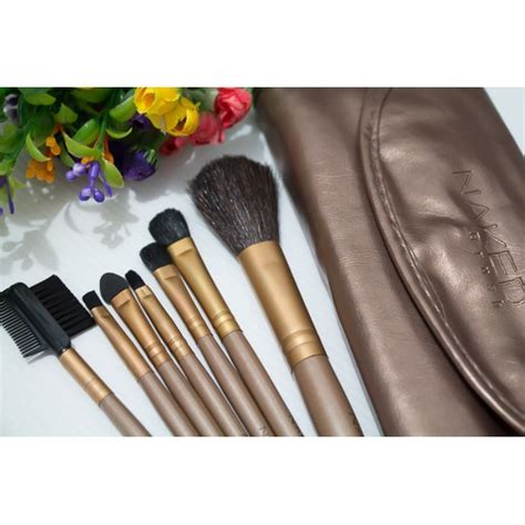 Jual KUAS NAKED Dompet Kancing Isi Kuas Make Up Brush Shopee