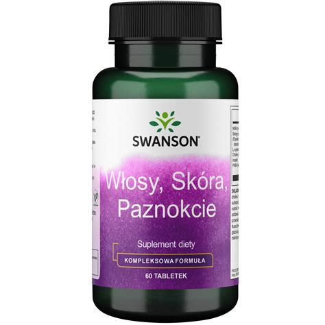 SWANSON Włosy Skóra Paznokcie 60 tab