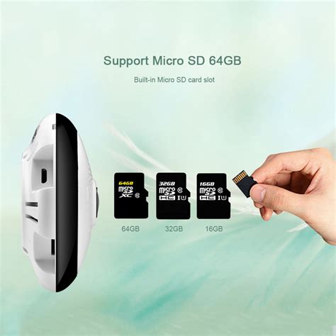 BESDER BES-VR302 1.3MP 960P Wifi IP Camera White US Plug