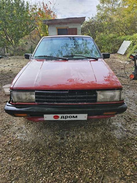 Ниссан Санни 1986 в Анапе, Редкое японское купе, МКПП, хэтчбек 3 дв ...